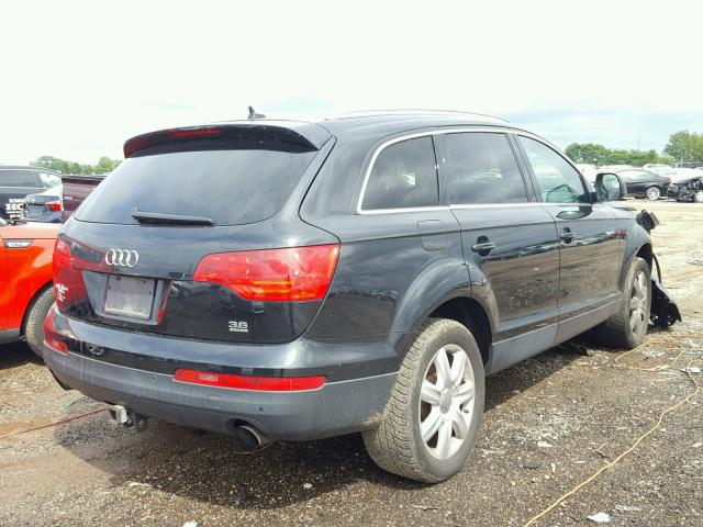 WA1BY74L07D091024 - 2007 AUDI Q7 3.6 QUA BLACK photo 4