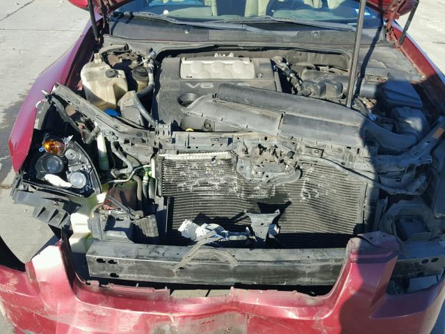 1N4BA41EX4C882022 - 2004 NISSAN MAXIMA SE BURGUNDY photo 7