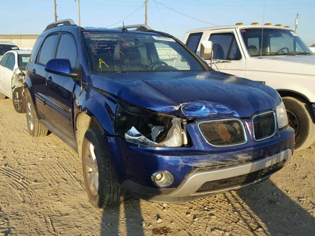 2CKDL73F366123463 - 2006 PONTIAC TORRENT BLUE photo 1