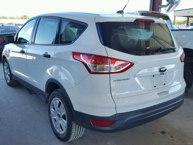 1FMCU0F7XEUB71811 - 2014 FORD ESCAPE S WHITE photo 3