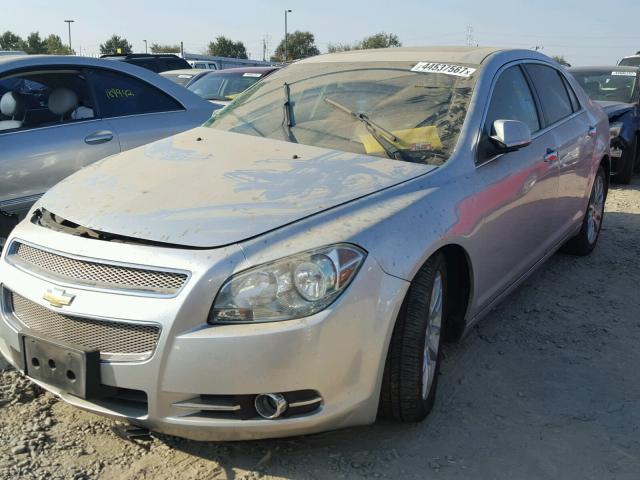 1G1ZK57789F240062 - 2009 CHEVROLET MALIBU LTZ SILVER photo 2