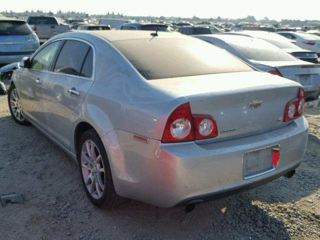 1G1ZK57789F240062 - 2009 CHEVROLET MALIBU LTZ 银色 照片 3