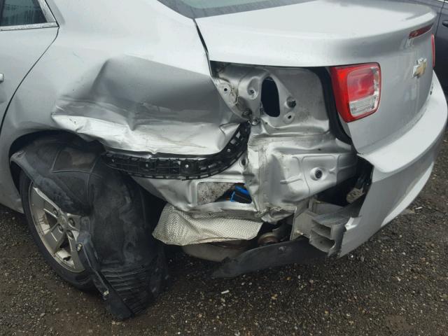 1G11C5SAXDF228680 - 2013 CHEVROLET MALIBU 1LT SILVER photo 9