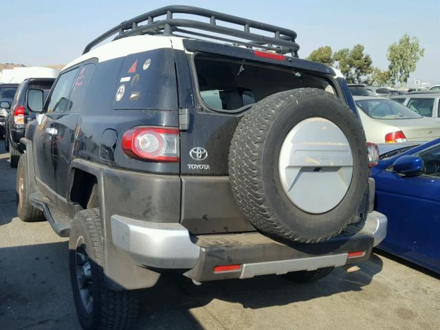 JTEBU4BF7CK123692 - 2012 TOYOTA FJ CRUISER BLACK photo 3