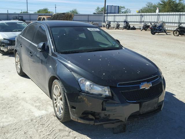 1G1PH5SB9D7182368 - 2013 CHEVROLET CRUZE ECO BLACK photo 1