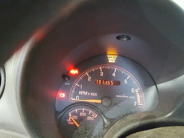 1G2NF52E24M561622 - 2004 PONTIAC GRAND AM S SILVER photo 8