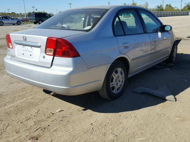 1HGES16582L066792 - 2002 HONDA CIVIC SILVER photo 4