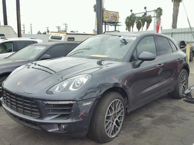 WP1AA2A58HLB83289 - 2017 PORSCHE MACAN CHARCOAL photo 2