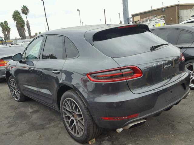 WP1AA2A58HLB83289 - 2017 PORSCHE MACAN CHARCOAL photo 3