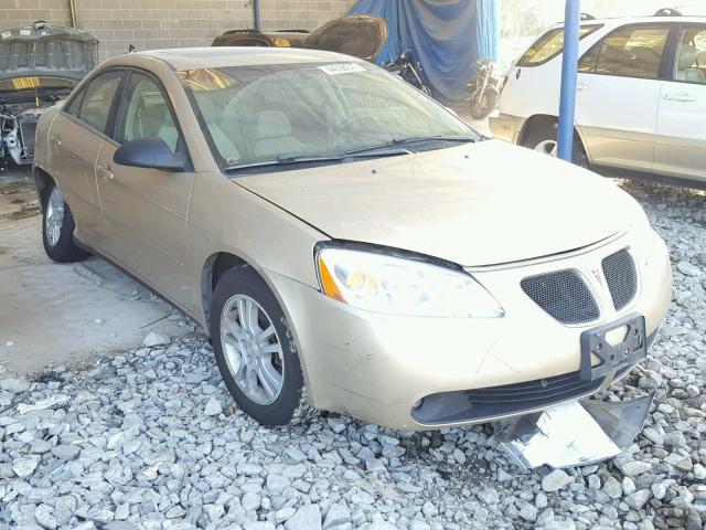 1G2ZG558964282885 - 2006 PONTIAC G6 SE1 GOLD photo 1