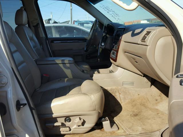 1FMZU75W55ZA08868 - 2005 FORD EXPLORER L WHITE photo 5