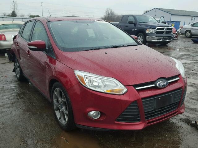 1FADP3K24EL122238 - 2014 FORD FOCUS MAROON photo 1