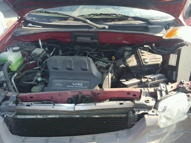 1FMCU04151KB70778 - 2001 FORD ESCAPE RED photo 7