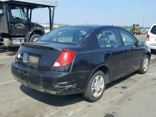 1G8AJ54F34Z218815 - 2004 SATURN ION LEVEL BLACK photo 4