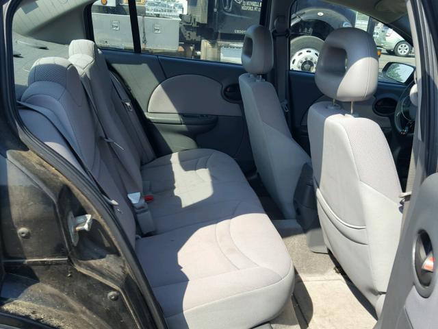1G8AJ54F34Z218815 - 2004 SATURN ION LEVEL BLACK photo 6