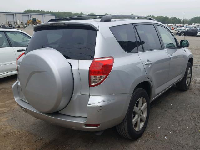 JTMZD31V885081738 - 2008 TOYOTA RAV4 LIMIT SILVER photo 4