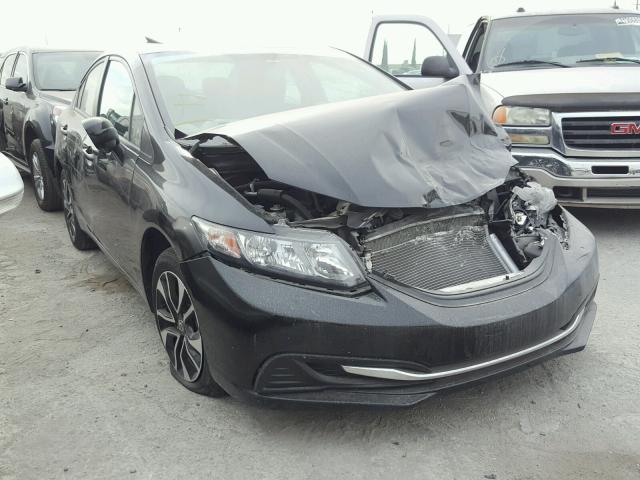 19XFB2F8XFE292835 - 2015 HONDA CIVIC EX BLACK photo 1