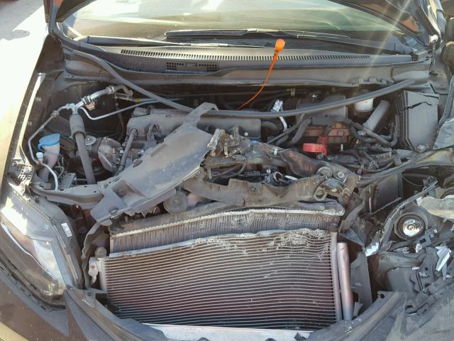 19XFB2F8XFE292835 - 2015 HONDA CIVIC EX შავი ფოტო 7