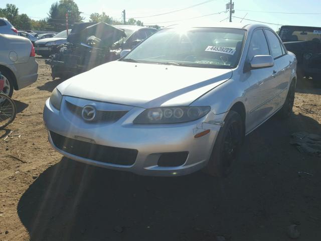 1YVFP80C765M39474 - 2006 MAZDA 6 I SILVER photo 2