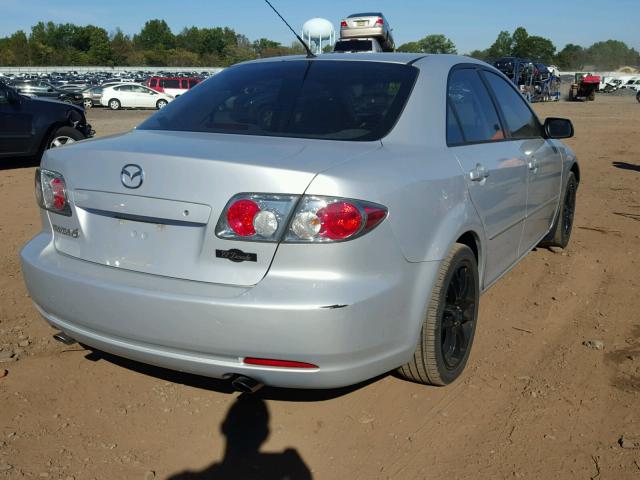 1YVFP80C765M39474 - 2006 MAZDA 6 I SILVER photo 4