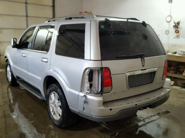 5LMEU88H23ZJ30695 - 2003 LINCOLN AVIATOR 银色 照片 3