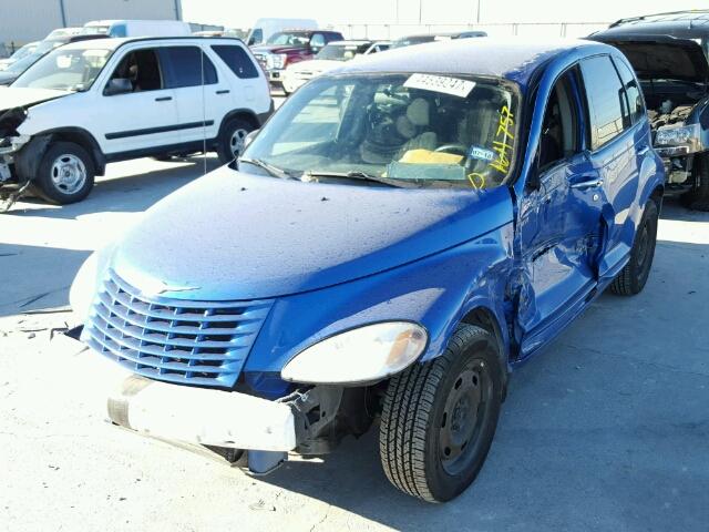 3C4FY58B65T568379 - 2005 CHRYSLER PT CRUISER BLUE photo 2