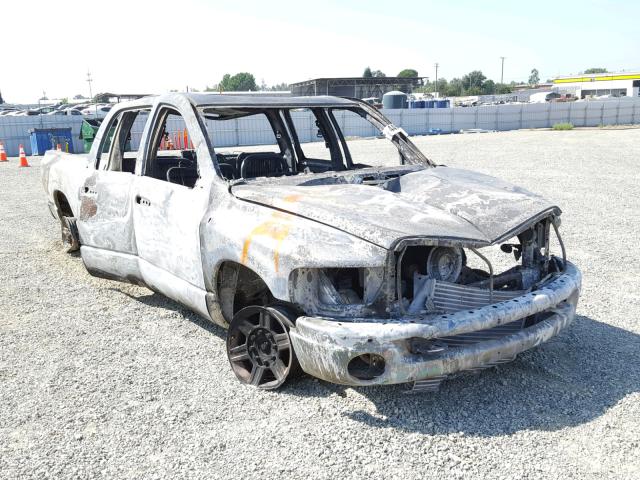 3D7KU28683G755355 - 2003 DODGE RAM 2500 S დამწვარი ფოტო 1