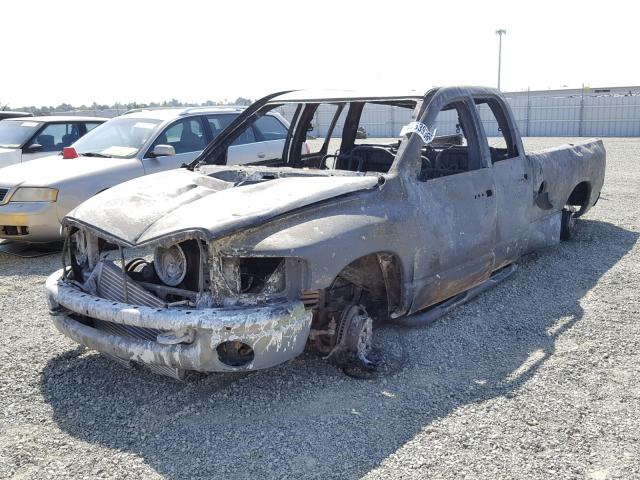 3D7KU28683G755355 - 2003 DODGE RAM 2500 S დამწვარი ფოტო 2