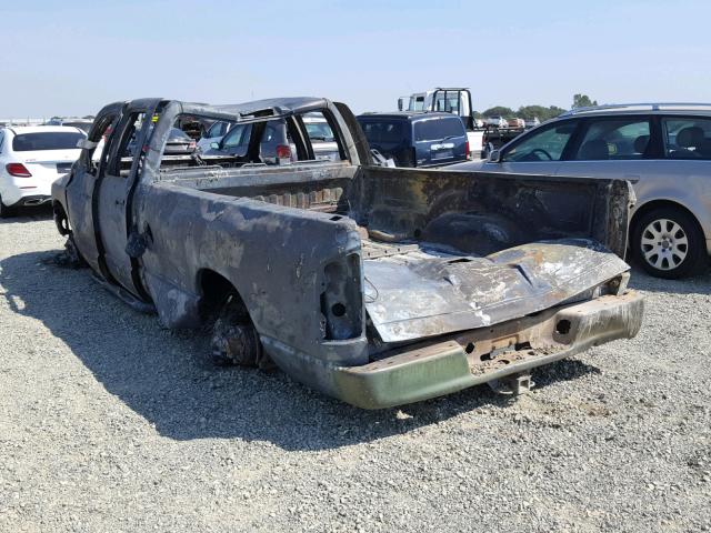 3D7KU28683G755355 - 2003 DODGE RAM 2500 S დამწვარი ფოტო 3