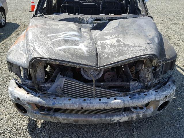 3D7KU28683G755355 - 2003 DODGE RAM 2500 S დამწვარი ფოტო 7