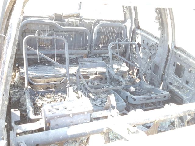 3D7KU28683G755355 - 2003 DODGE RAM 2500 S დამწვარი ფოტო 9