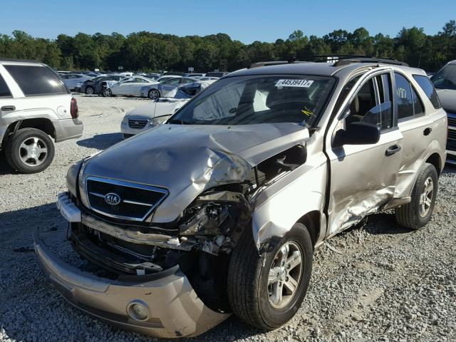 KNDJD733165641242 - 2006 KIA SORENTO EX GOLD photo 2