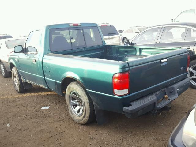 1FTYR10C7YPA16482 - 2000 FORD RANGER GREEN photo 3