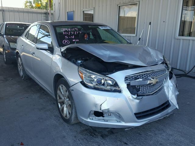 1G11H5SA2DF231980 - 2013 CHEVROLET MALIBU LTZ SILVER photo 1