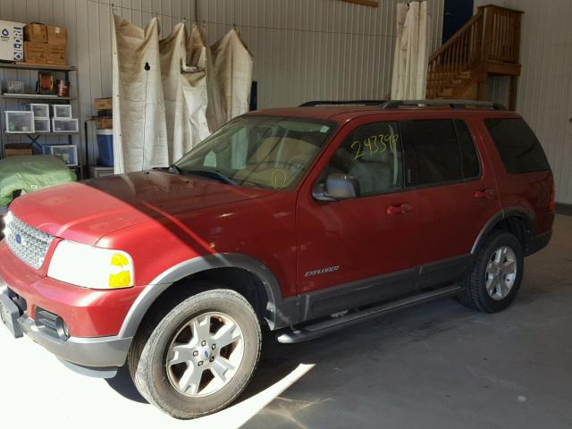 1FMDU73K44UC18478 - 2004 FORD EXPLORER X RED photo 2