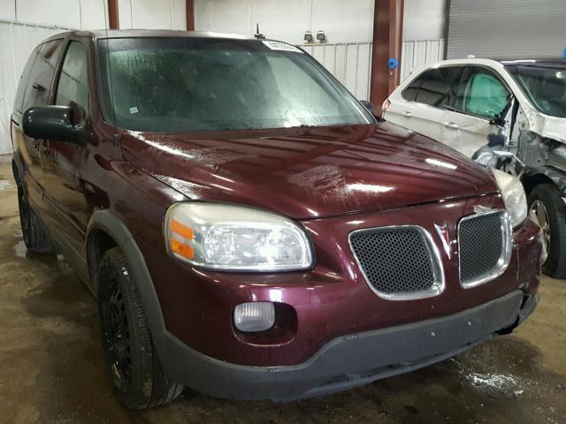 1GMDU03167D189035 - 2007 PONTIAC MONTANA SV MAROON photo 1