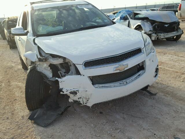 2GNFLGEKXD6271480 - 2013 CHEVROLET EQUINOX WHITE photo 9