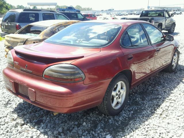 1G2WK52J62F213045 - 2002 PONTIAC GRAND PRIX BURGUNDY photo 4