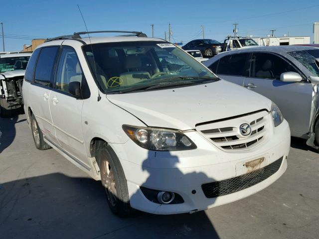 JM3LW28A750541565 - 2005 MAZDA MPV WAGON WHITE photo 1