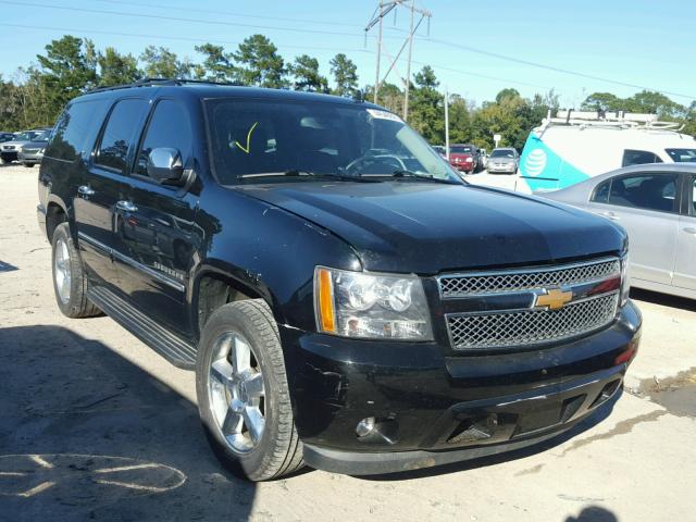 1GNSCKE06ER141122 - 2014 CHEVROLET SUBURBAN C BLACK photo 1