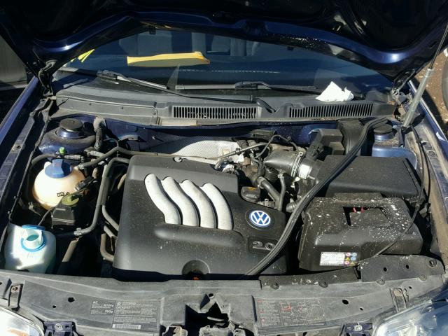 WVWSK61J13W598713 - 2003 VOLKSWAGEN JETTA BLUE photo 7