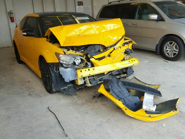 JTKJF5C7XC3025086 - 2012 TOYOTA SCION TC 黄色 照片 1