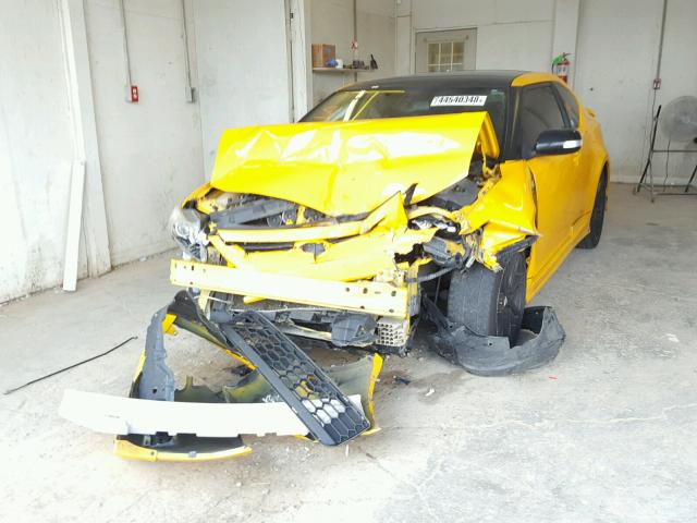 JTKJF5C7XC3025086 - 2012 TOYOTA SCION TC 黄色 照片 2