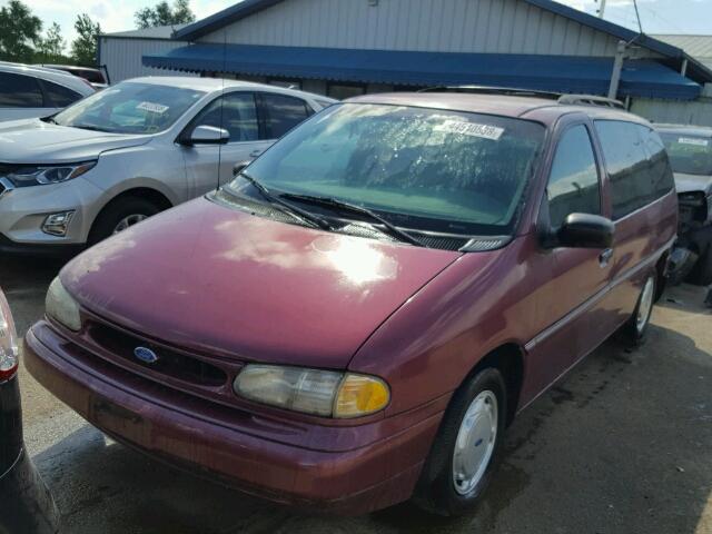 2FMDA5140TBC52522 - 1996 FORD WINDSTAR W BURGUNDY photo 2