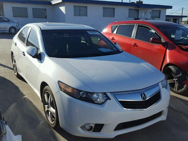 JH4CU2F62DC006765 - 2013 ACURA TSX TECH WHITE photo 1