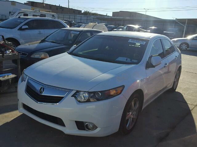 JH4CU2F62DC006765 - 2013 ACURA TSX TECH WHITE photo 2