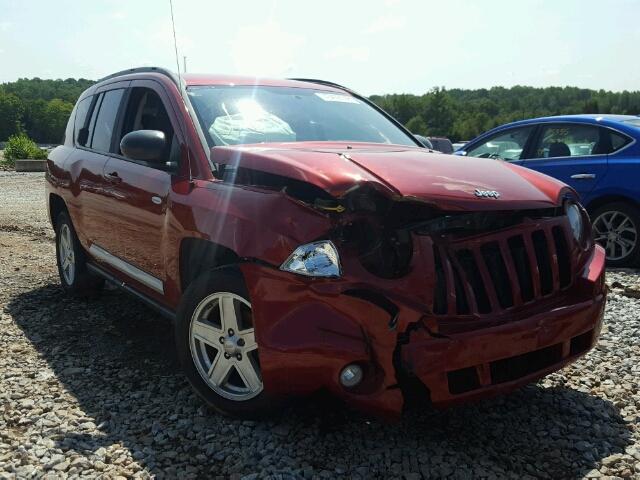 1J4NT1FA4AD677043 - 2010 JEEP COMPASS SP RED photo 1