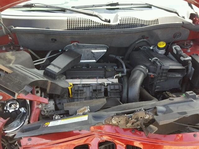 1J4NT1FA4AD677043 - 2010 JEEP COMPASS SP RED photo 7