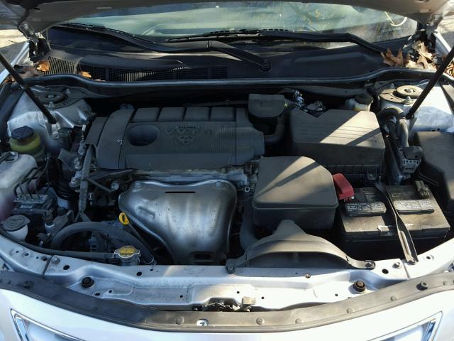 4T1BF3EKXBU666616 - 2011 TOYOTA CAMRY BASE SILVER photo 7