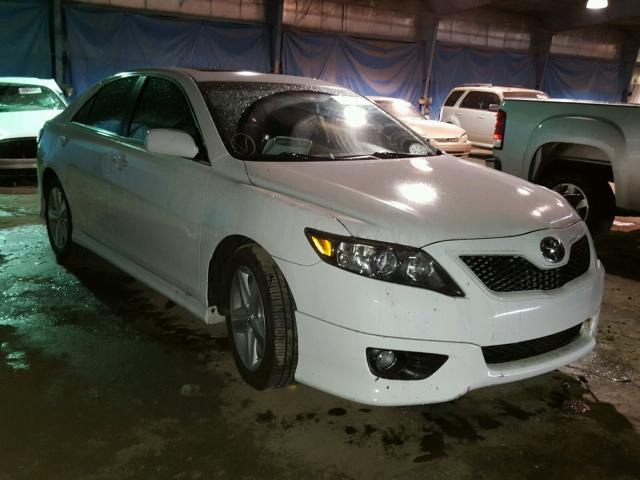 4T1BK3EK8AU602598 - 2010 TOYOTA CAMRY SE WHITE photo 1